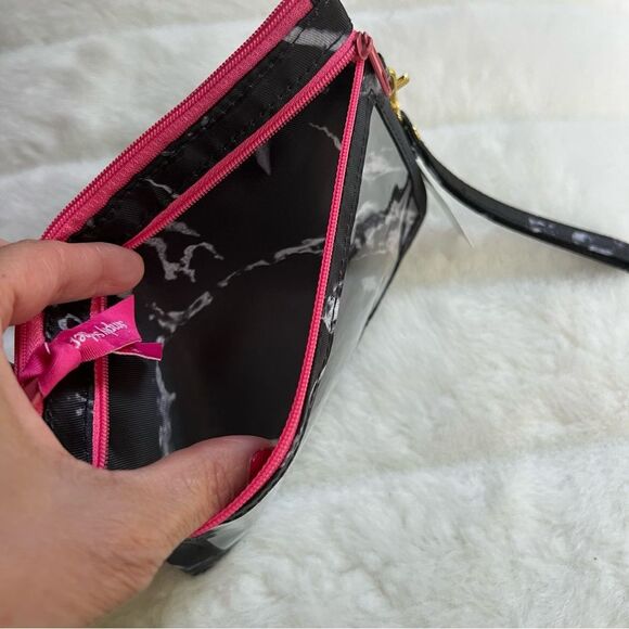 Simply Southern Phone Wristlet Marble Pattern Black/Grey/Pink NWT 🏷 - Picture 8 of 10